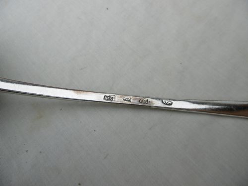 1788 MAGNIFICENT GEORGE 111 IRISH SOUP LADLE BY MICHAEL SMITH GREAT CREST 200G SEE PHOTOS - ADDITIONAL PHOTO 3