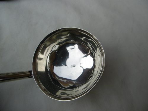 C1810 RARE SET OF 6 GEORGE 111 SCOTTISH TODDY LADLES BY JOHN MCDONALD GREAT CREST - ADDITIONAL PHOTO 2