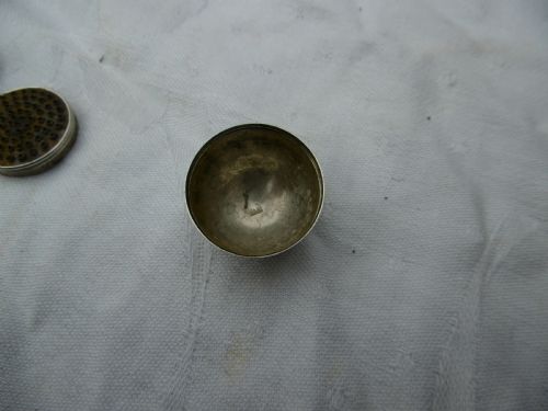 C1760 FINE GEORGIAN SILVER ACORN NUTMEG GRATER BY DANIEL FIELD - ADDITIONAL PHOTO 1
