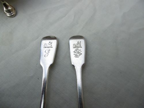 1762 FINE PAIR OF SCOTTISH EDINBURGH SALTS BY JOHN EDMONSTONE 170 GRAMS - ADDITIONAL PHOTO 6
