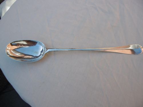 1724 FINE GEORGE 1ST BRITANNIA STANDARD BASTING SPOON BY WILLIAM SCARLETT 120G - ADDITIONAL PHOTO 4