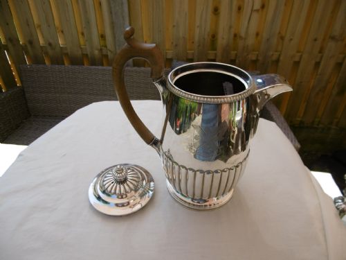 1814 STUNNING GEORGIAN COFFEE POT BY MATTHEW BOULTON WITH MCFARLANE CREST 630G - ADDITIONAL PHOTO 2