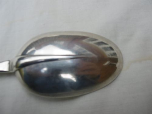 C1730 VERY RARE SCOTTISH PROVINCIAL ELGIN RAT TAIL TABLESPOON BY WILLIAM LIVINGSTONE 75G - ADDITIONAL PHOTO 2