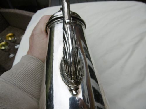 1748 FINE GEORGE 11 SILVER COFFEE POT BY RICHARD GURNEY 640 GRAMS - ADDITIONAL PHOTO 5