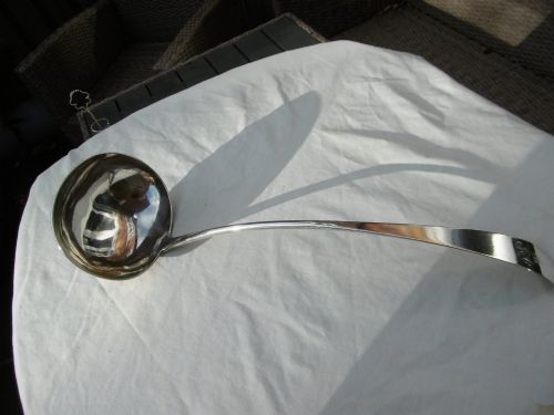 C1760 Very Rare Georgian Heavy Glasgow Soup Ladle by Milne and Campbell 210 Grams