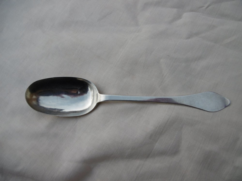 c1700 rare Provincial Dognose tablespoon by Anthony Dodson of Lewes View V