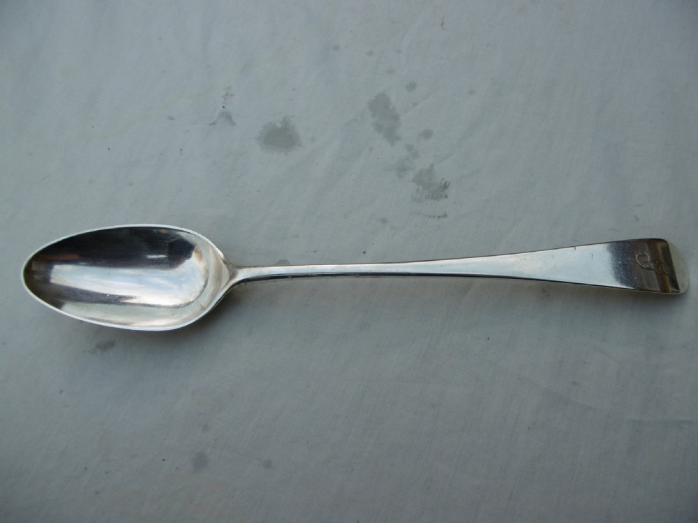 1783 Rare Georgian York basting spoon by Hampton and Price 120g