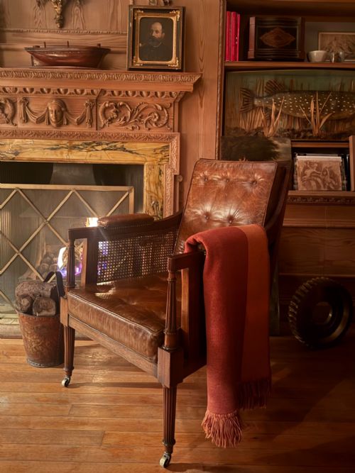 HANDSOME LIBRARY BERGRE CHAIR - ADDITIONAL PHOTO 1