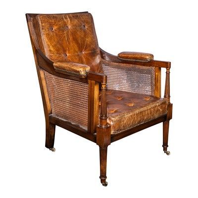 HANDSOME LIBRARY BERGRE CHAIR