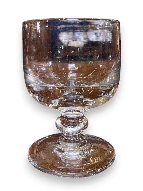 Fine Georgian rummer with a knop