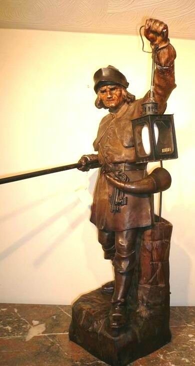 Superb Detailed Large Goldschneider Style Antique Figure