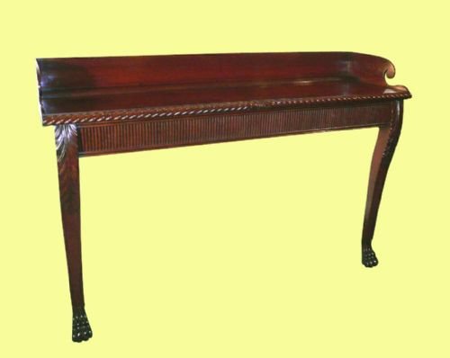 Regency Mahogany Antique Console Table