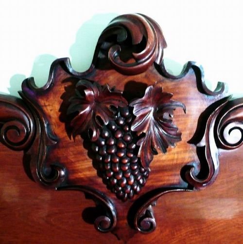 fig 2. Victorian Mahogany Inverted Breakfront Four Door Sideboard