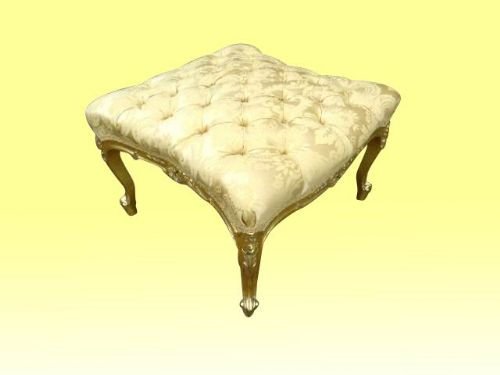 Large Antique Gilt Stool