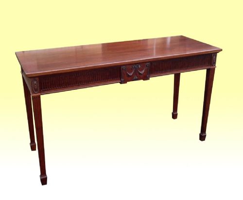 Fabulous Antique Adams Design Mahogany Serving, Console, Hall Table