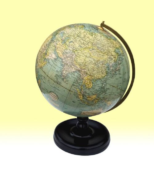 Antique Excelsior Plaster Bacon’s 12ins Atlas Table Globe