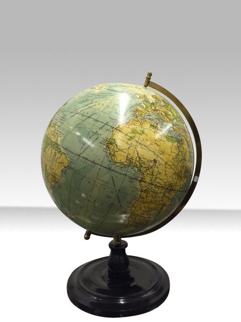 Large Philips  14ins Terrestrial  Atlas World Table Globe