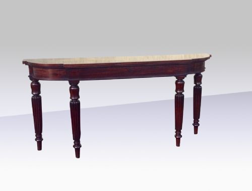 Fabulous Narrow Antique Regency Irish Console Table