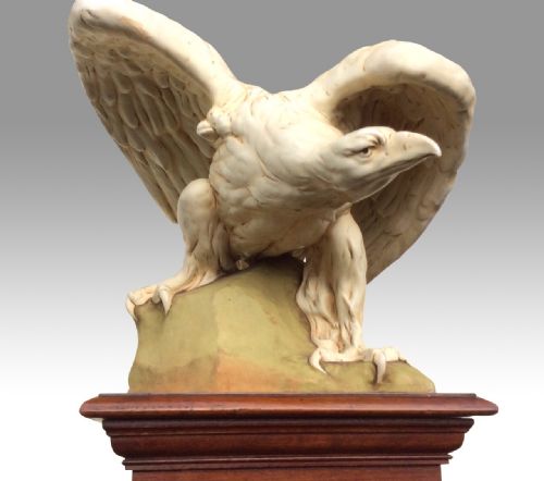 Magnificent Royal Dux Eagle