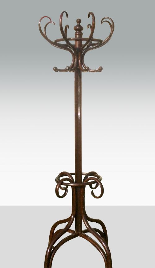 Superb Antique Bentwood Hat and Coat Hall Stand