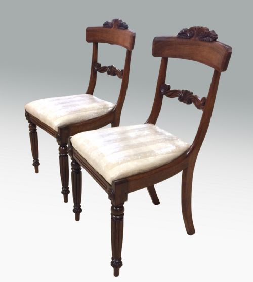 FABULOUS SET OF SIX ANTIQUEREGENCY ROSEWOOD DINING CHAIRS - ADDITIONAL PHOTO 7