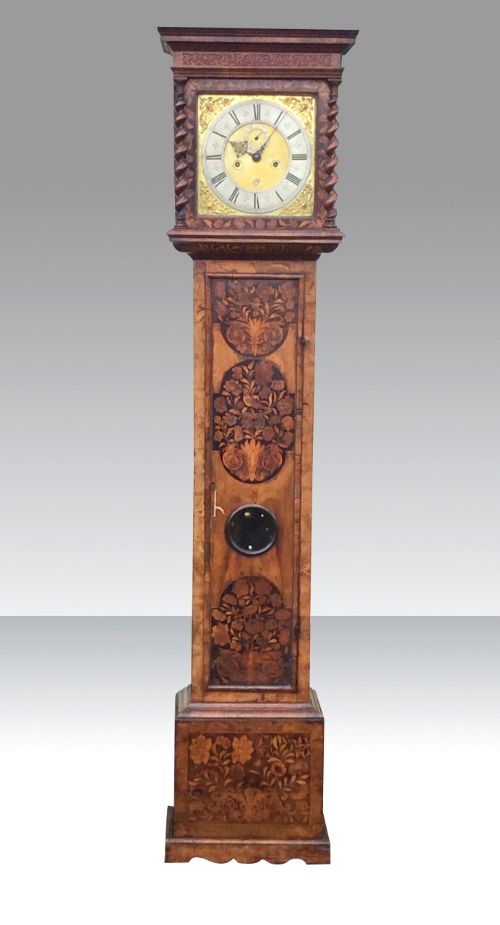 Very Rare  William and Mary Month-going Longcase Clock by Jonathan Jones London