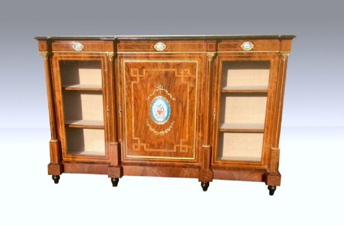 Magnificent Antique Walnut Credenza,sideboard