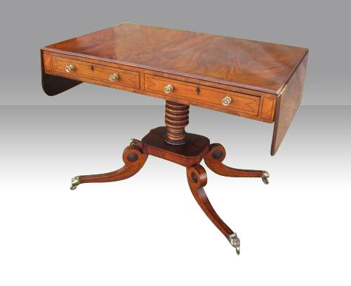 Antique Regency Sofa Table