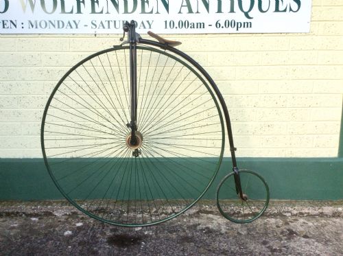 Antique  Penny Farthing  Bicycle