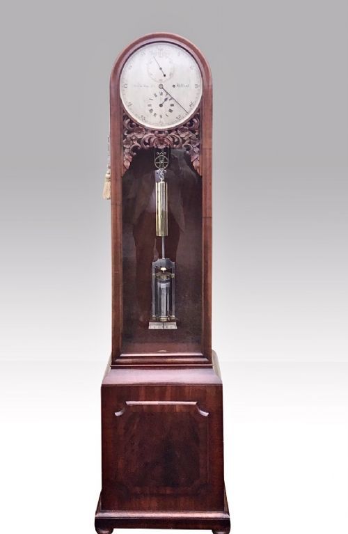 Antique Belfast Regulator Longcase Clock.