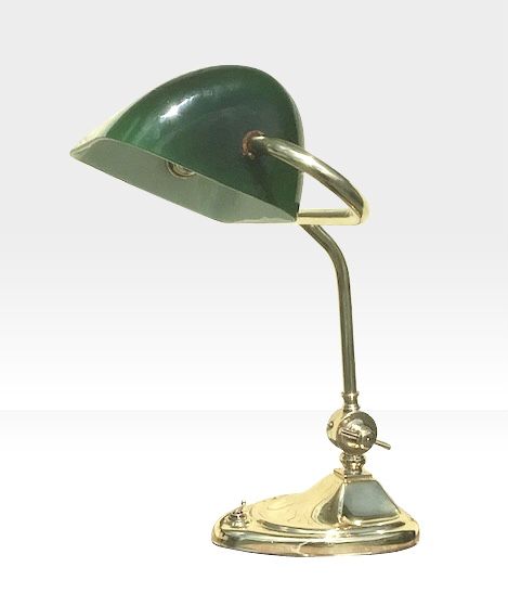 Antique Bankers Desk Lamp