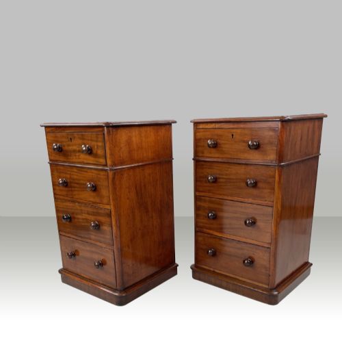 Pair of Antique Bedside Cabinets