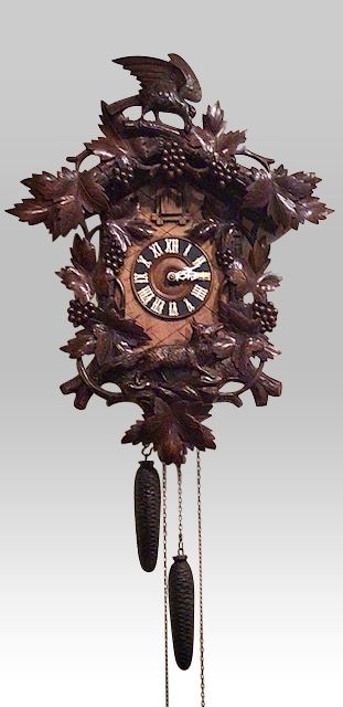 Antique Black Forest Cuckoo Clock