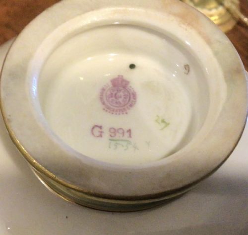 FINE PAIR OF ROYAL WORCESTER ROSE PAINTED VASES - ADDITIONAL PHOTO 9