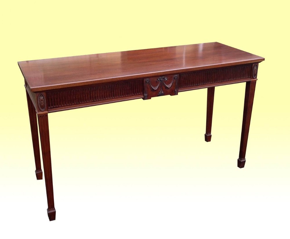 Fabulous Antique Adams Design Mahogany Serving, Console, Hall Table
