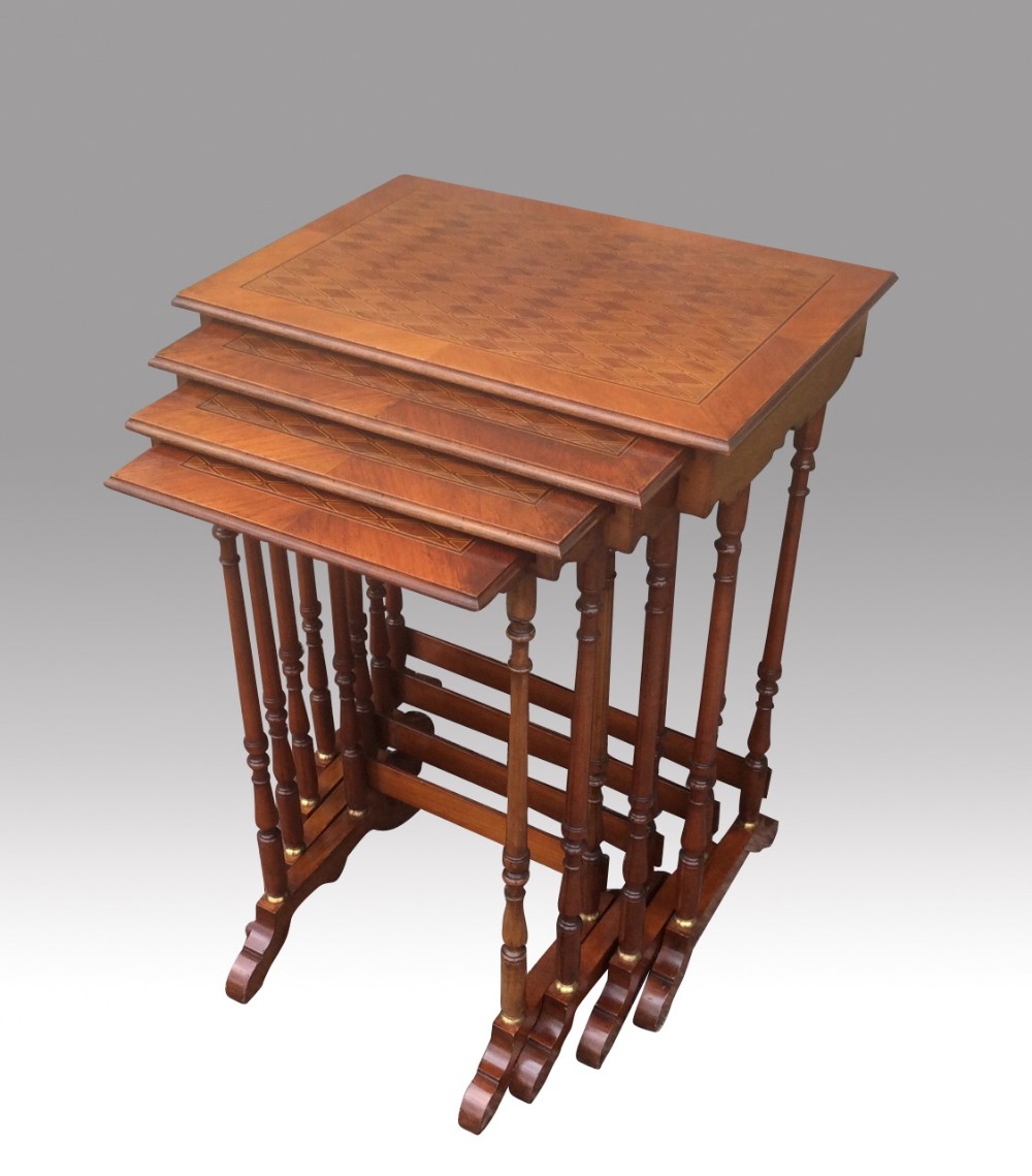 Magnificent Antique Nest Of Tables