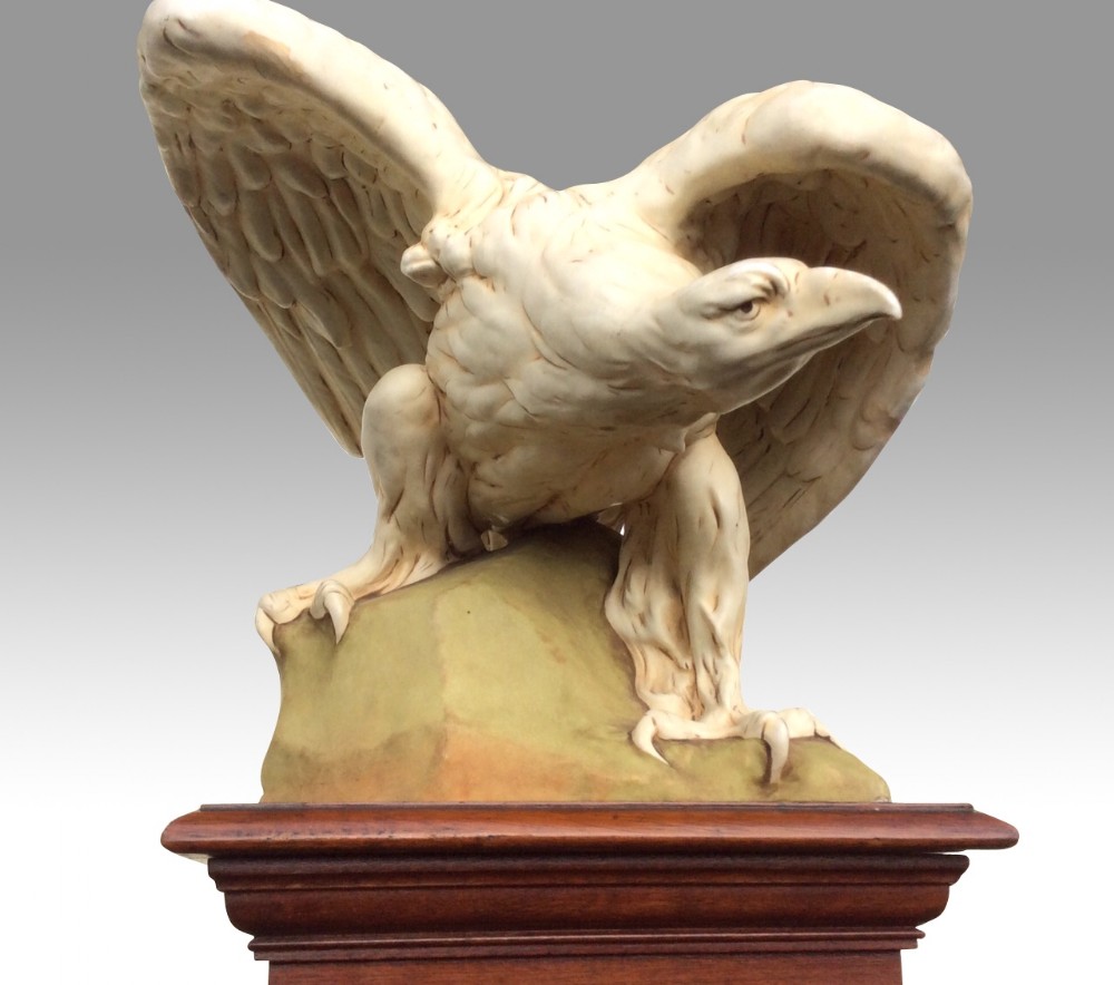 Magnificent Royal Dux Eagle