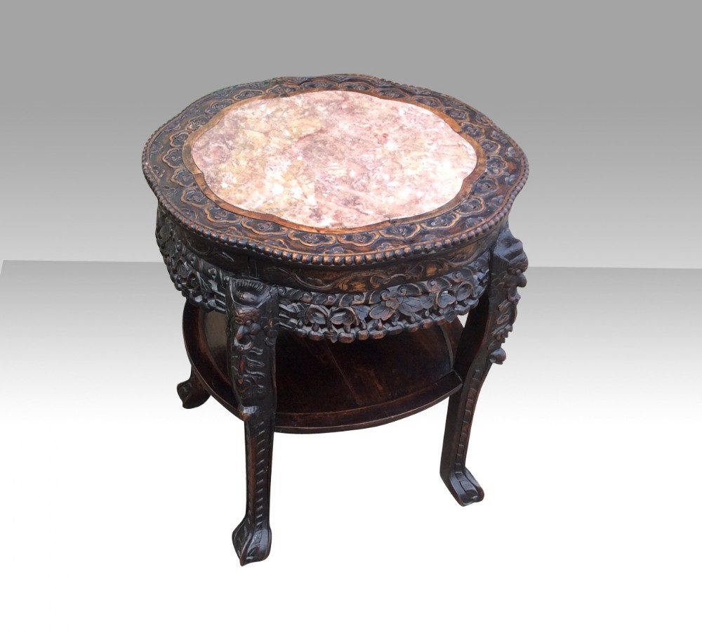 Large Antique Chinese Hardwood Stand,Table