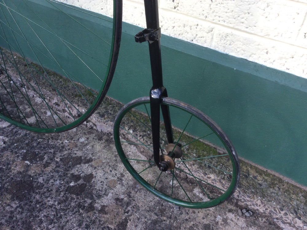 Antique  Penny Farthing  Bicycle View IV
