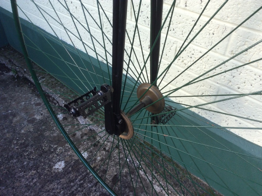 Antique  Penny Farthing  Bicycle View V