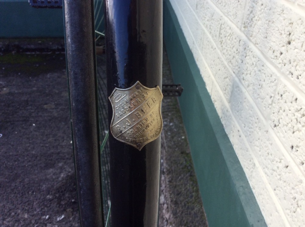Antique  Penny Farthing  Bicycle View VI