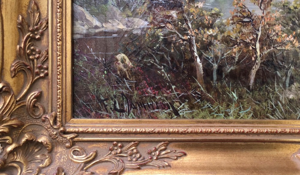 A Lovely pair of oil paintings by Francis E Jamieson.1895-1950 View IV