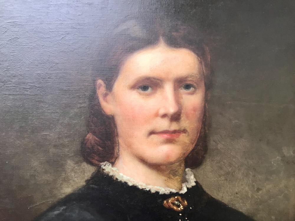 Portrait of Lady by  J Horsburg Edinburgh  View II