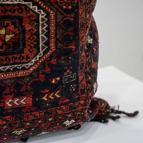 EARLY 20TH CENTURY BALUCH RUG CUSHION - ADDITIONAL PHOTO 3