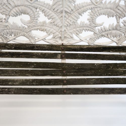 EARLY 20TH CENTURY COALBROOKDALE DESIGN GARDEN BENCH - ADDITIONAL PHOTO 7