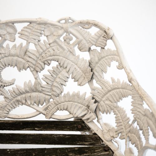 EARLY 20TH CENTURY COALBROOKDALE DESIGN GARDEN BENCH - ADDITIONAL PHOTO 8