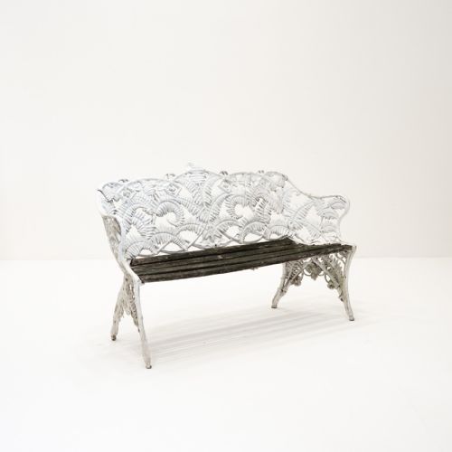EARLY 20TH CENTURY COALBROOKDALE DESIGN GARDEN BENCH - ADDITIONAL PHOTO 11