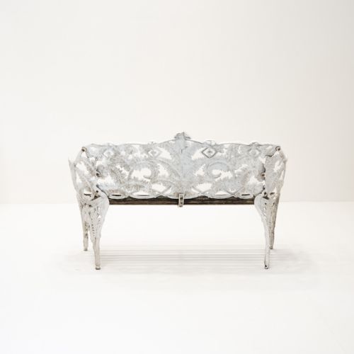 EARLY 20TH CENTURY COALBROOKDALE DESIGN GARDEN BENCH - ADDITIONAL PHOTO 13