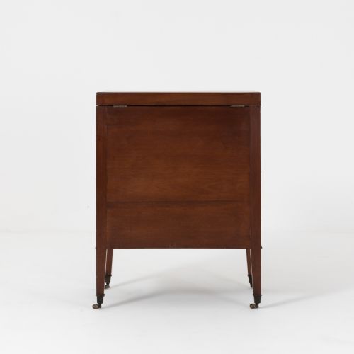 MAHOGANY GEORGE III TRAVELLING DRESSING CHEST - ADDITIONAL PHOTO 3
