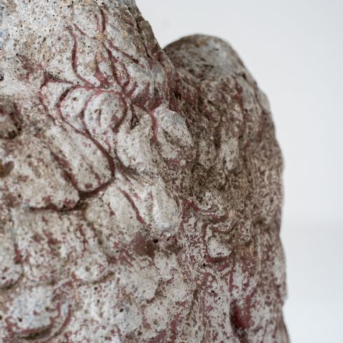PAIR OF EARLY 20TH CENTURY STONEWARE GARDEN EAGLES - ADDITIONAL PHOTO 8